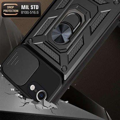 Etui na Apple iPhone 6 / 6s, Techsuit, CamShield, Różowe
