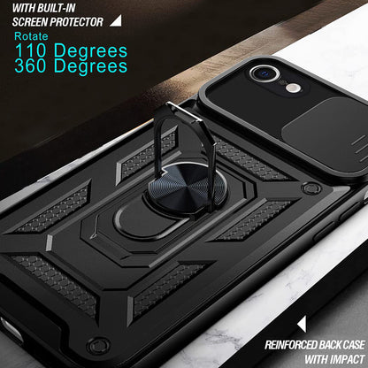 Etui na Apple iPhone 6 / 6s, Techsuit, CamShield, Różowe