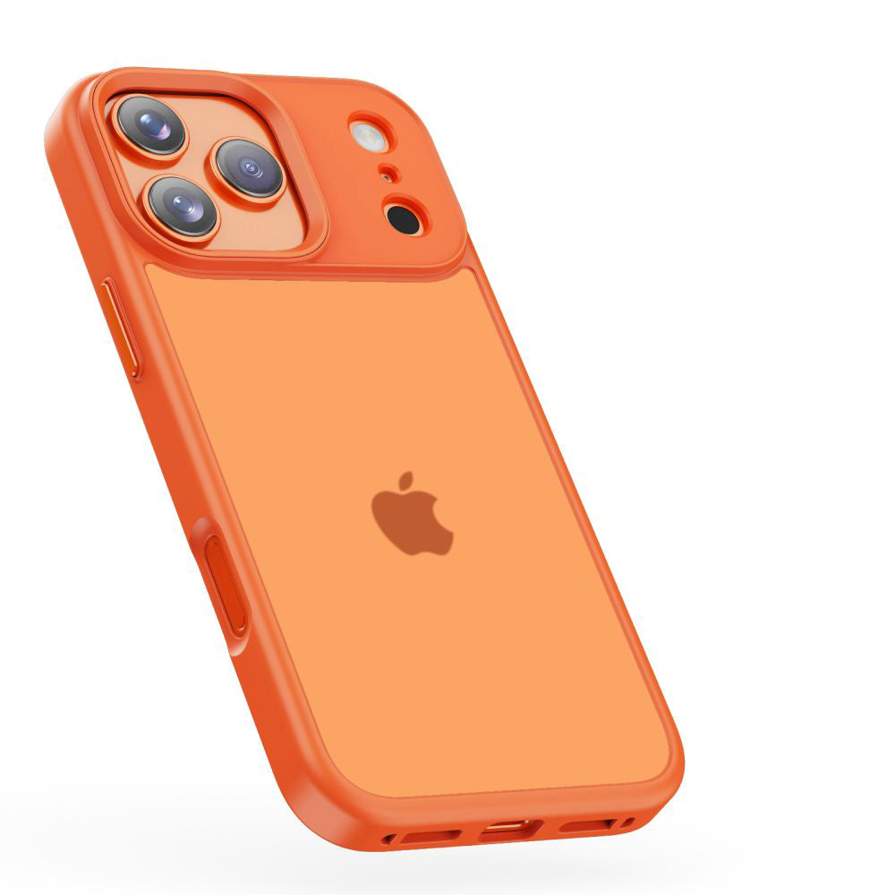 Etui na Apple iPhone 17 Pro Max, Tech-Protect, Magmat, Matowa Pomarańczowa