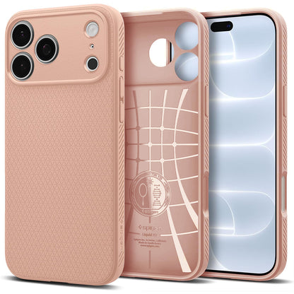 Etui na Apple iPhone 18 Pro Max / 17 Pro Max, Spigen, Liquid Air, Różowy ACS12115