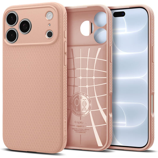 Etui na Apple iPhone 18 Pro Max / 17 Pro Max, Spigen, Liquid Air, Różowy ACS12115