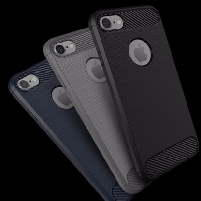 Etui na Apple iPhone 8 / 7, Techsuit, Carbon, Czarny