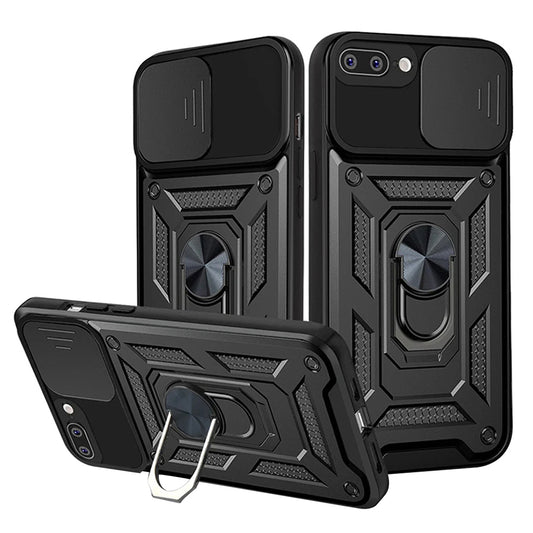 Etui na Apple iPhone 8 Plus / 7 Plus, Techsuit, CamShield, czarne