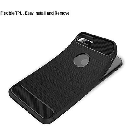 Etui na Apple iPhone 8 Plus, Techsuit, Carbon, Czarny