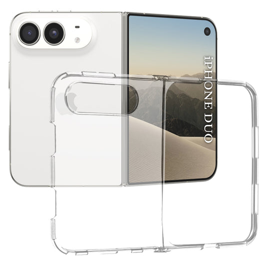 Etui na Apple iPhone Duo, Techsuit, Przezroczyste, Transparentne