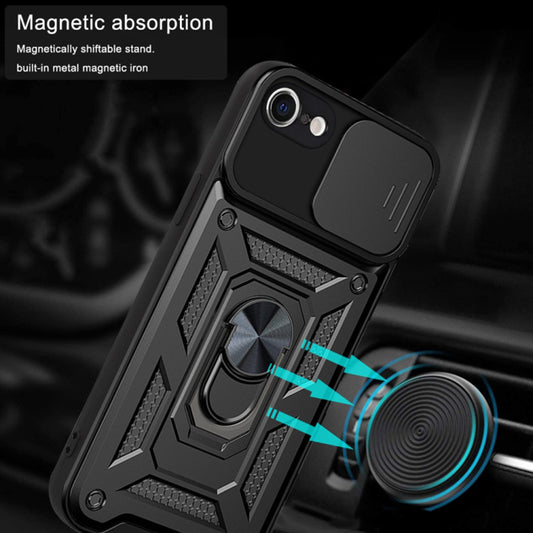 Etui na Apple iPhone SE (2022) / SE (2020) / 8 / 7, Techsuit, CamShield, czarne