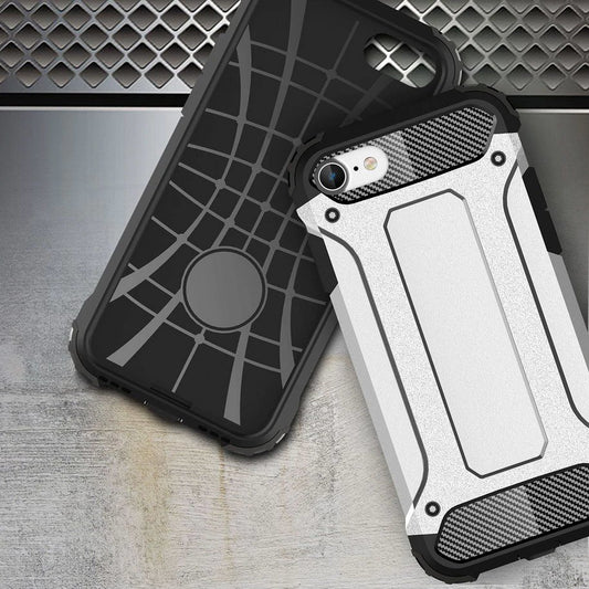 Etui na Apple iPhone SE (2022) / SE (2020) / 8 / 7, Techsuit, Hybrid Armor, czarne