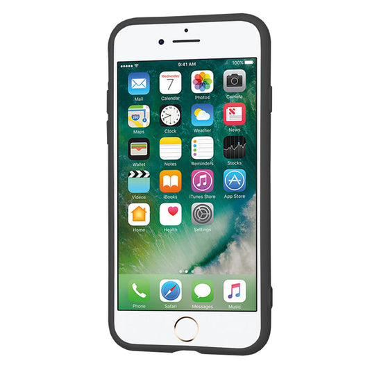 Etui na Apple iPhone SE (2022) / SE (2020) / 8 / 7, Techsuit, SoftFlex, Czarny