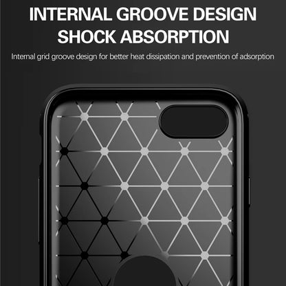 Etui na Apple iPhone SE (2022) / SE (2020), Techsuit, Carbon, Czarny