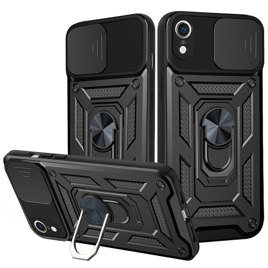 Etui na Apple iPhone XR, Techsuit, CamShield, czarne