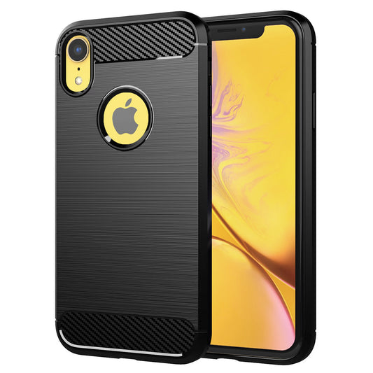 Etui na Apple iPhone XR, Techsuit, Carbon, Czarny