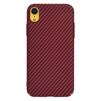 Etui na Apple iPhone XR, Techsuit, Carbonite FiberShell, Czerwony