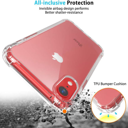 Etui na Apple iPhone XR, Techsuit, Shockproof Clear, Przezroczyste