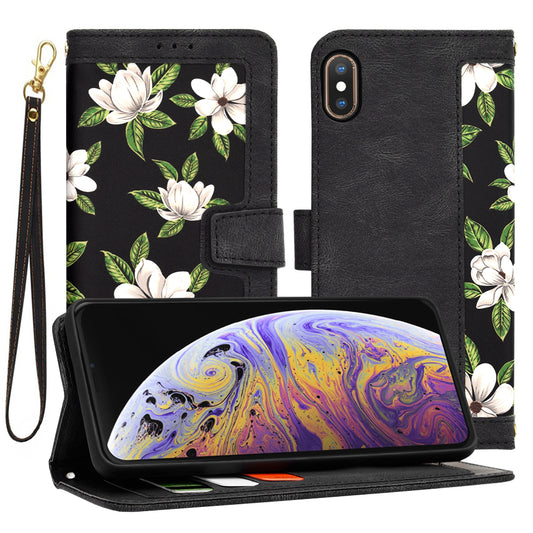 Etui na Apple iPhone XS Max, Techsuit, FlipCraft, czarne