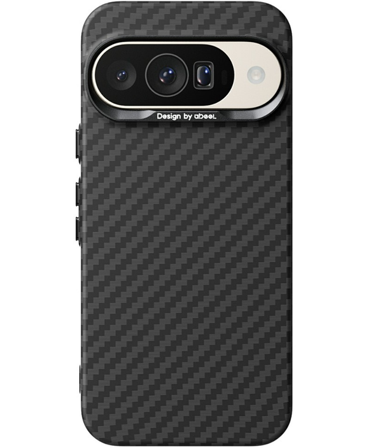 Etui na Google Pixel 10 Pro / 10, Abeei, Carbon Minimalist, Czarny
