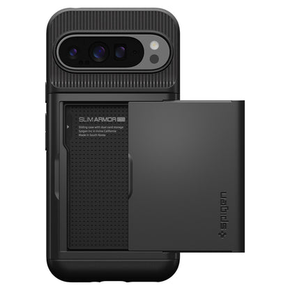 Etui na Google Pixel 9 Pro XL, Spigen, Slim Armor CS, Czarne ACS07729