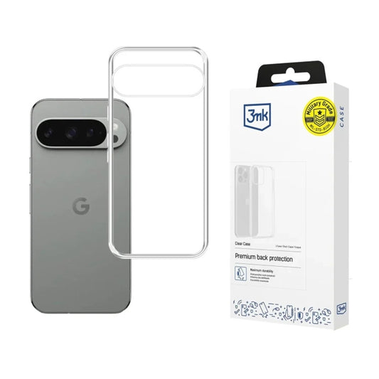 Etui na Google Pixel 10 Pro / 10, 3MK, Clear, Przezroczyste