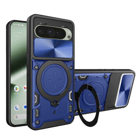 Etui na Google Pixel 10 Pro / 10, Techsuit, CamGuard Pro, Niebieskie