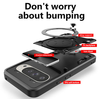 Case for Google Pixel 10 Pro / 10, Techsuit, CamGuard Pro, Blue