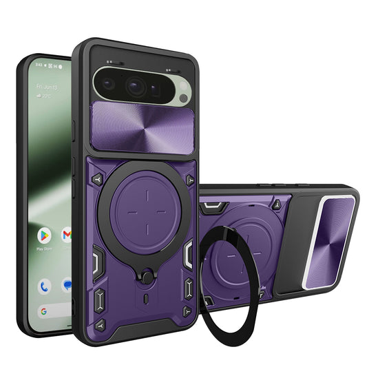 Etui na Google Pixel 10 Pro / 10, Techsuit, CamGuard Pro, Fioletowy