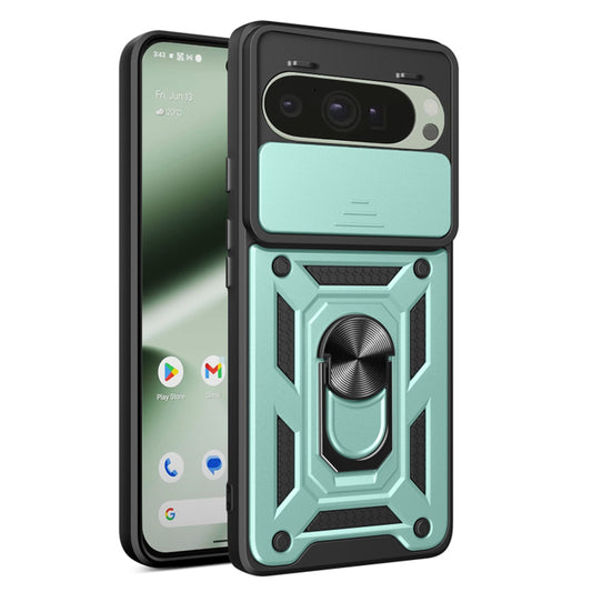 Etui na Google Pixel 10 Pro / 10, Techsuit, CamShield, Zielony