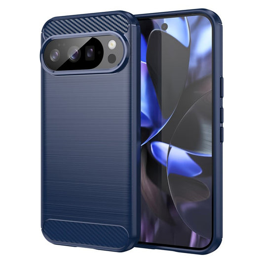 Etui na Google Pixel 10 Pro / 10, Techsuit, Carbon, Niebieskie