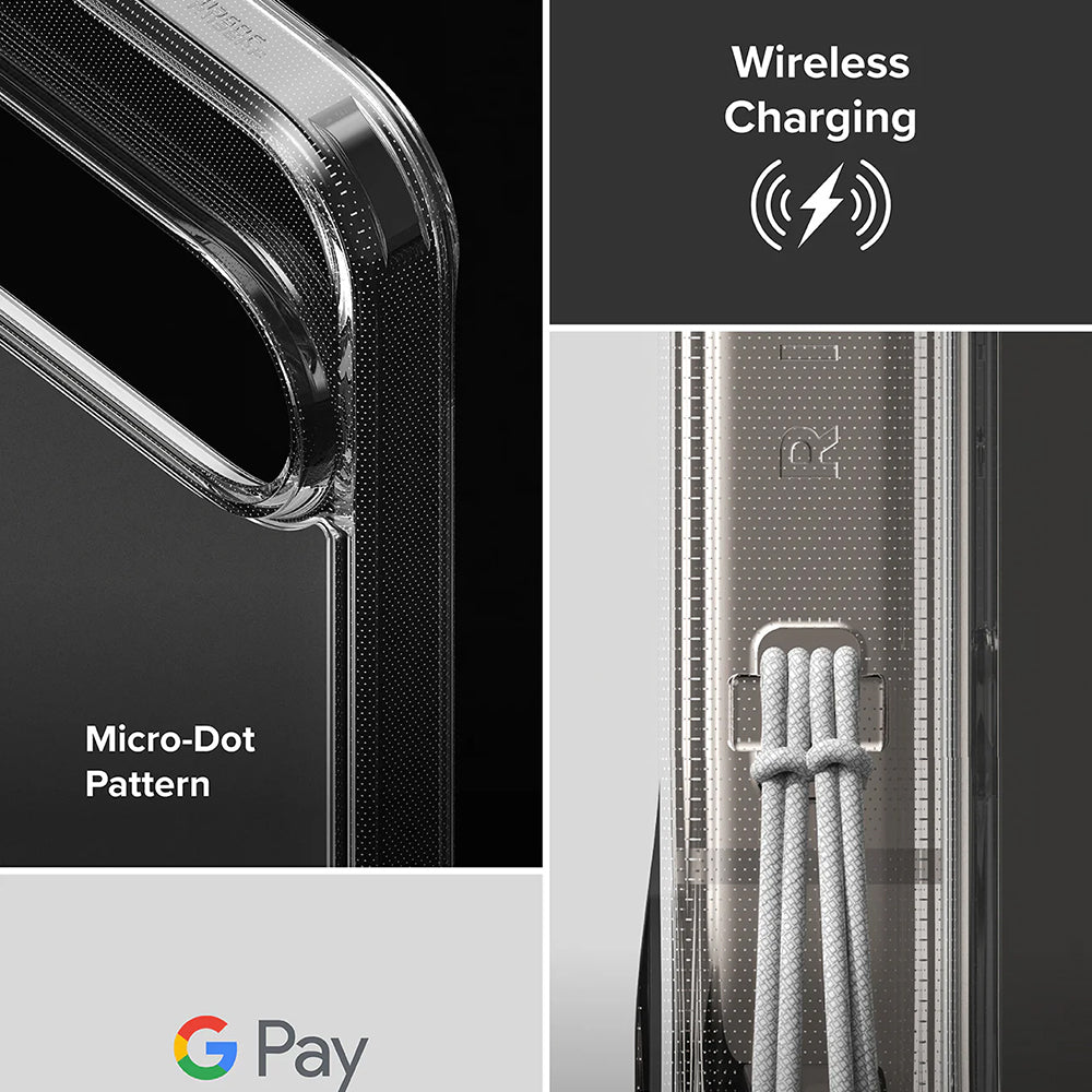 Etui na Google Pixel 10 Pro XL, Ringke, Fusion, Matowa Przezroczysta