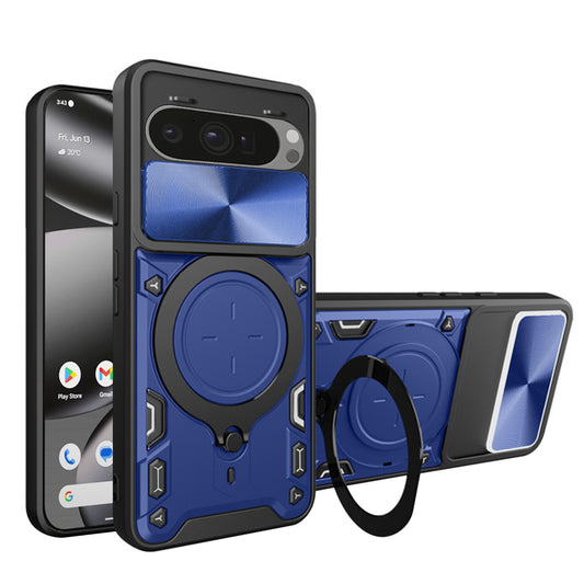 Etui na Google Pixel 10 Pro XL, Techsuit, CamGuard Pro, Niebieskie