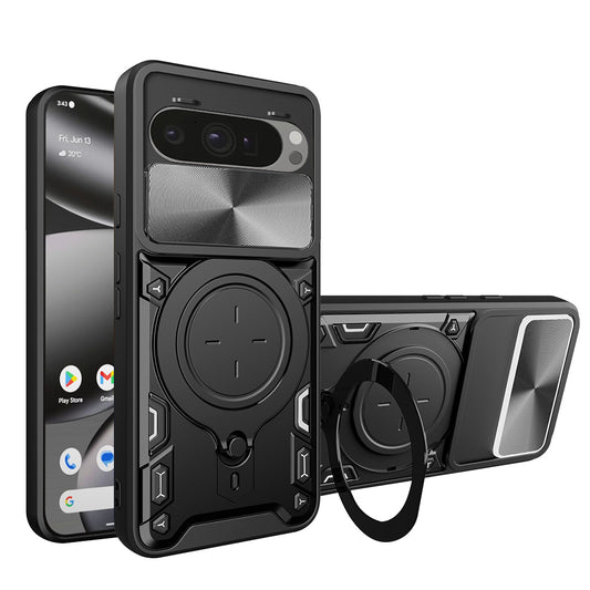 Etui na Google Pixel 10 Pro XL, Techsuit, CamGuard Pro, Czarny
