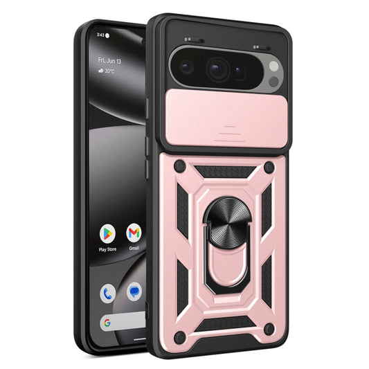 Etui na Google Pixel 10 Pro XL, Techsuit, CamShield, Różowe