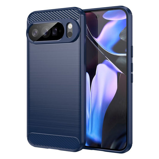 Etui na Google Pixel 10 Pro XL, Techsuit, Carbon, Niebieskie