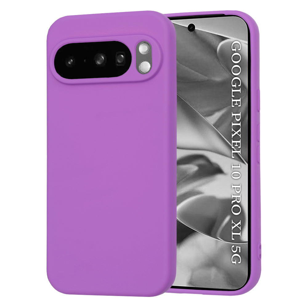 Case for Google Pixel 10 Pro XL, Techsuit, SoftFlex, Purple