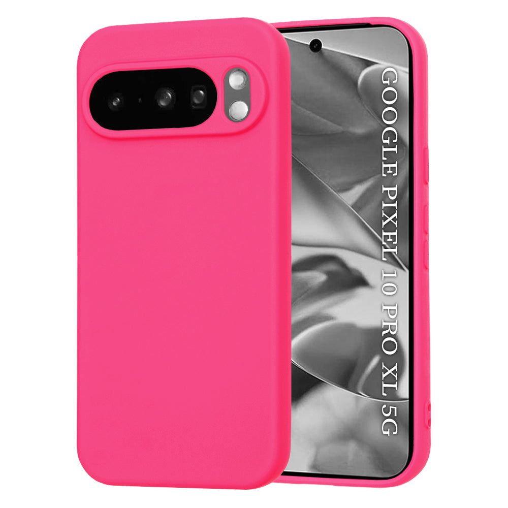 Etui na Google Pixel 10 Pro XL, Techsuit, SoftFlex, Ciemny Róż