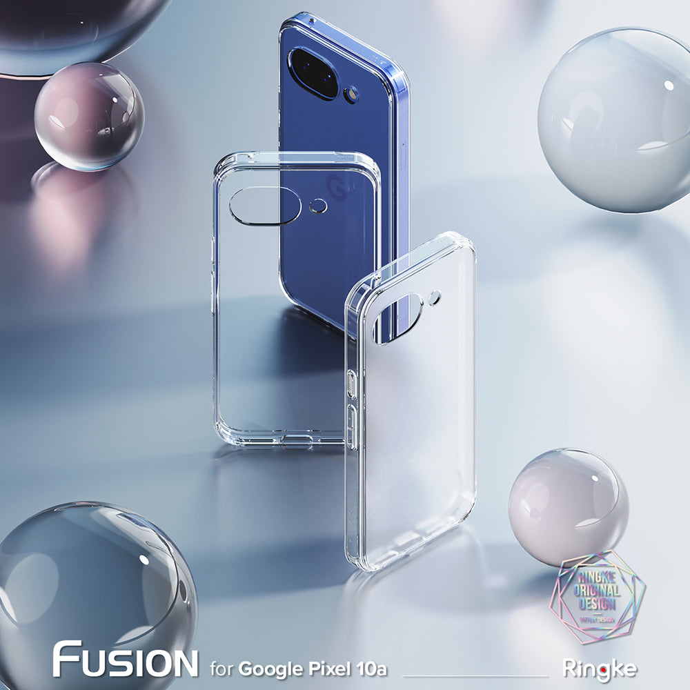 Etui na Google Pixel 10a, Ringke, Fusion, Matowe Przezroczyste