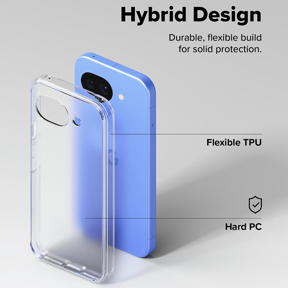 Etui na Google Pixel 10a, Ringke, Fusion, Matowe Przezroczyste