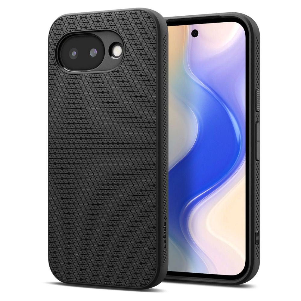Etui na Google Pixel 10a, Spigen, Liquid Air, Czarne Matowe ACS11285