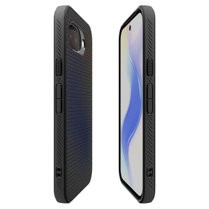 Etui na Google Pixel 10a, Spigen, Liquid Air, Czarne Matowe ACS11285
