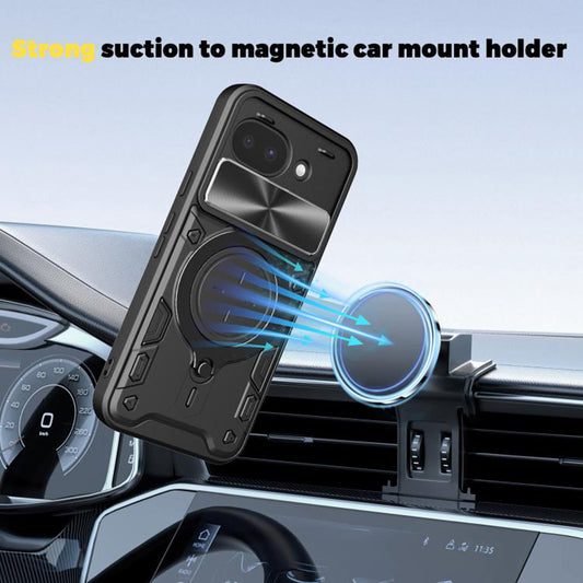 Etui na Google Pixel 10a, Techsuit, CamGuard Pro, Czarne