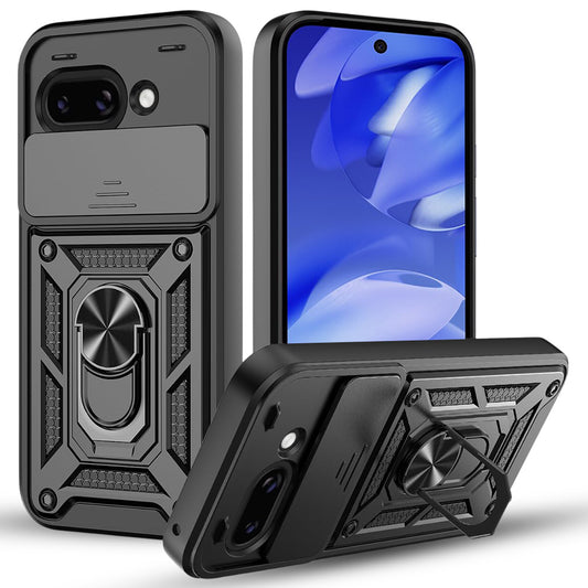 Etui na Google Pixel 10a, Techsuit, CamShield, Czarne
