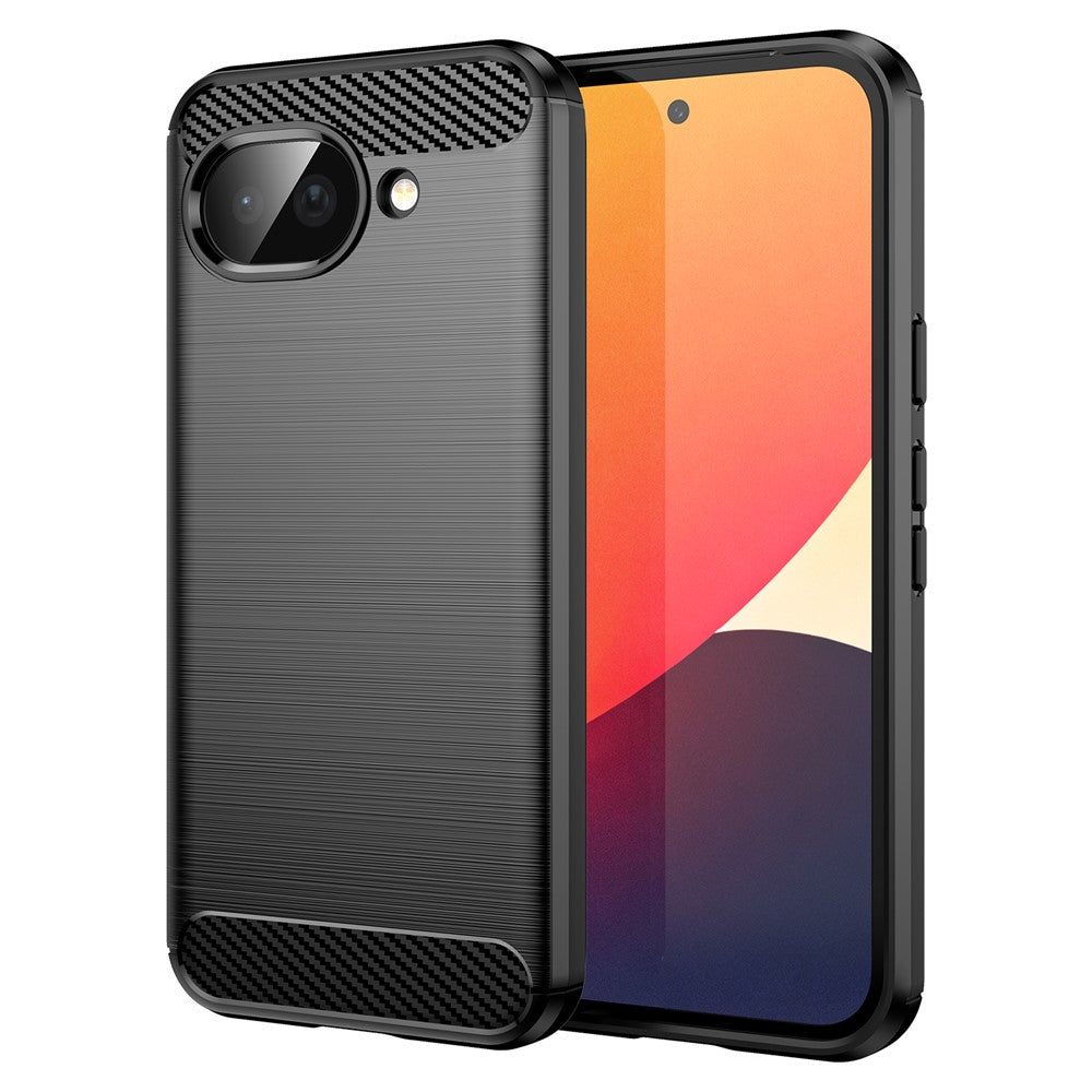 Etui na Google Pixel 10a, Techsuit, Carbon, Czarne