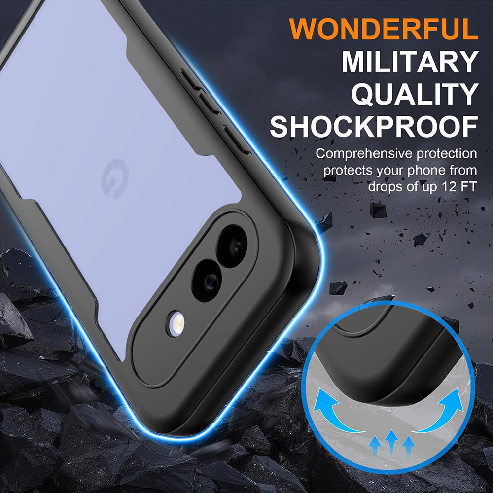 Etui na Google Pixel 10a, Techsuit, ColorVerse 360, Czarne