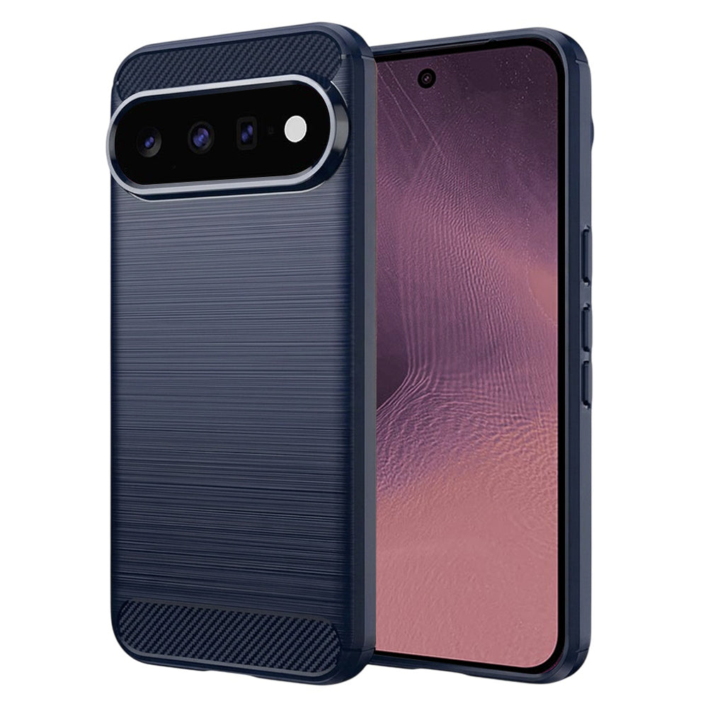Etui na Google Pixel 11 Pro / 11, Techsuit, Carbon, Niebieskie