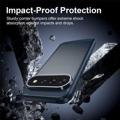 Etui na Google Pixel 11 Pro / 11, Techsuit, Carbon, Niebieskie