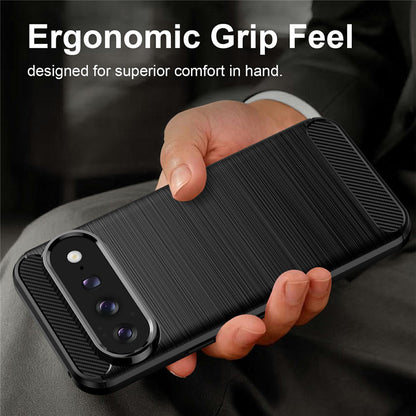 Etui na Google Pixel 11 Pro / 11, Techsuit, Carbon, Czarny