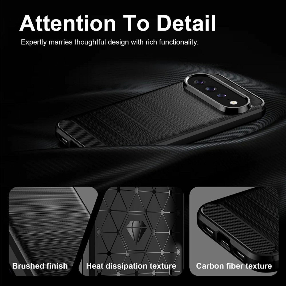 Etui na Google Pixel 11 Pro XL, Techsuit, Carbon, Czarny