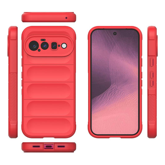 Etui na Google Pixel 11, Techsuit, Magic Shield, Czerwony