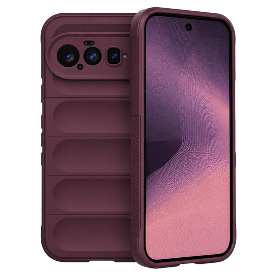 Etui na Google Pixel 11, Techsuit, Magic Shield, Wiśniowy