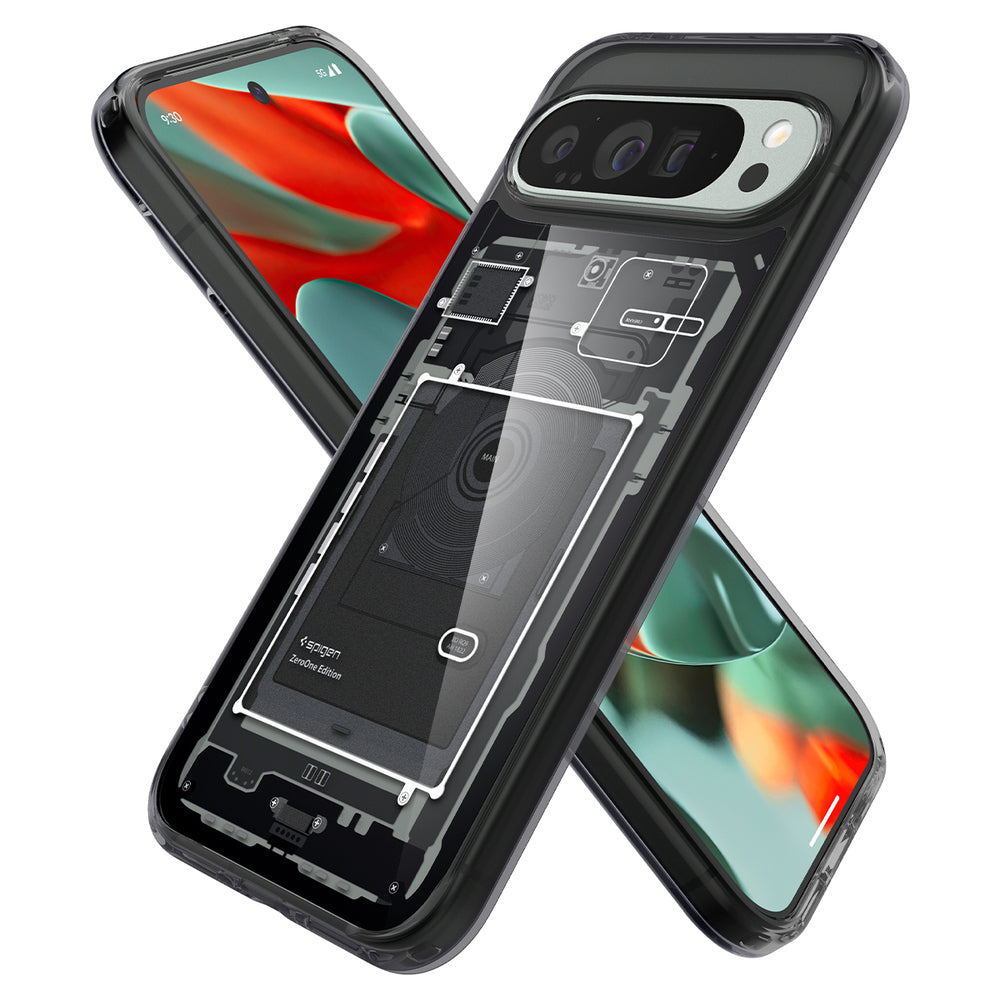 Etui na Google Pixel 9 Pro XL, Spigen, Ultra Hybrid Zero One, czarne ACS07722