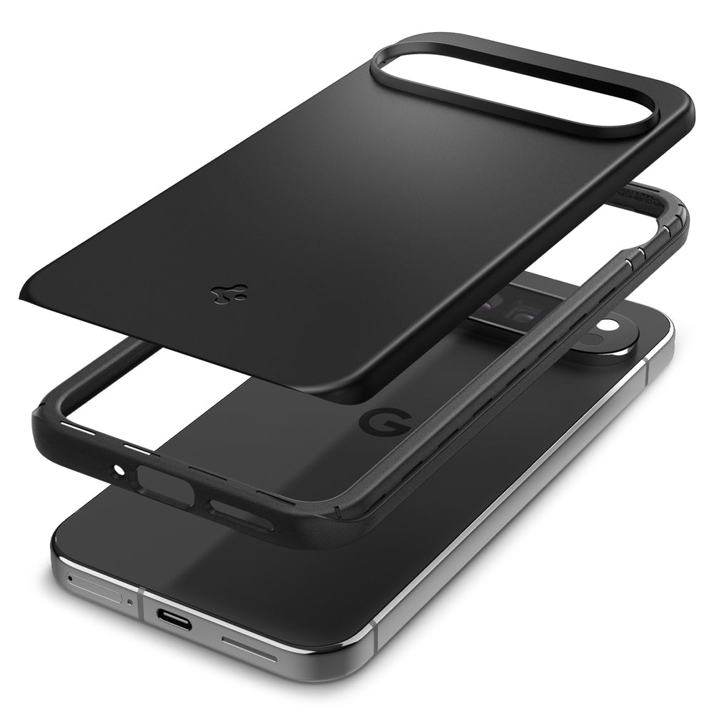 Etui na Google Pixel 9 Pro XL, Spigen, Thin Fit, Czarne ACS07731