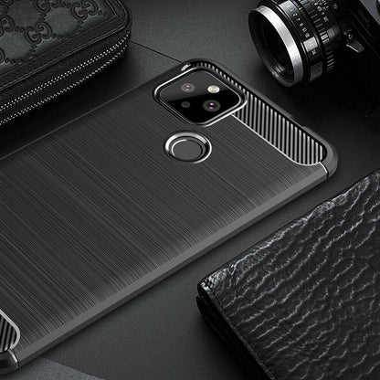 Case for Google Pixel 4a 5G, Techsuit, Carbon, Black